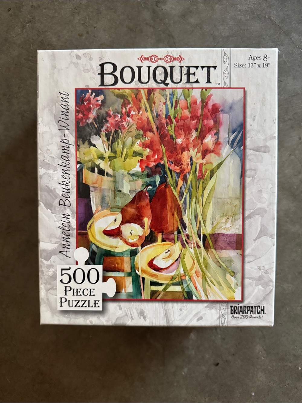 Bouquet 500-Piece Floral Puzzle by Briarpatch - Like NEW